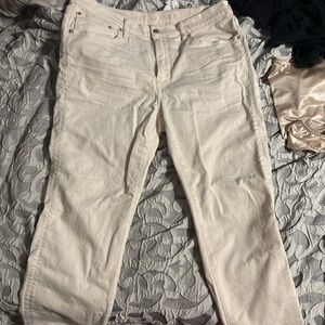 American Eagle Cream Color Jeans Size 36 W 30 L